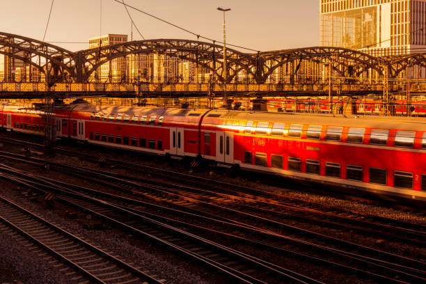 train and railroad tracks in Munich