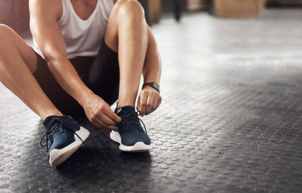 istock Gy, shoes on, excuses off 1187420181