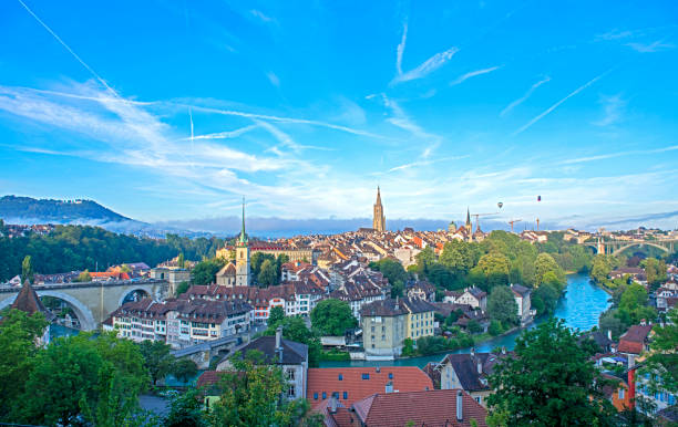 istock Bern old town skyline, Switzerland 1187420626