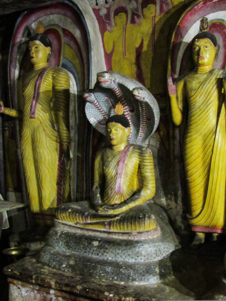 istock buddha statues inside at Dambulla Cave Temple in Sri Lanka 1187423200