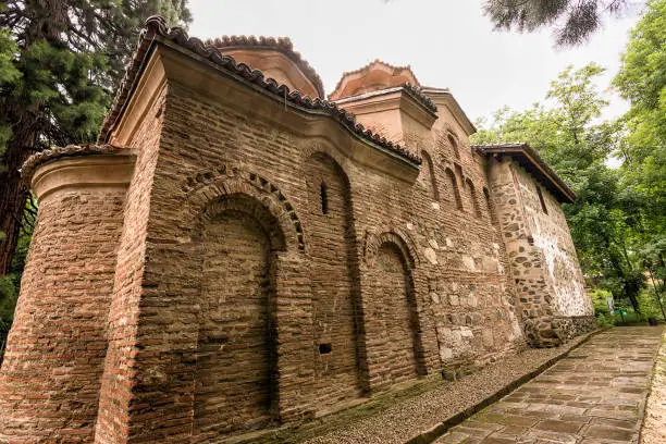 Photo of Ancient part of the ancient Church of Boyana on the outskirts of Sofia