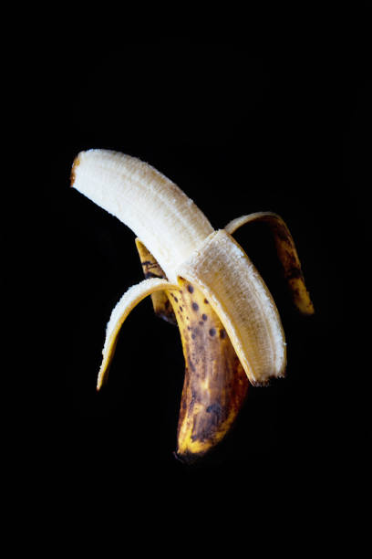 istock banana on a black background 1187438618