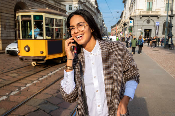 istock Beautiful Busines Woman Going To Work 1187440350