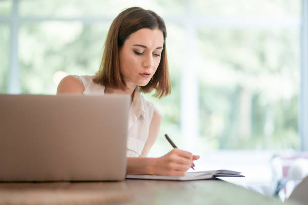 istock Business woman at work. 1187452356