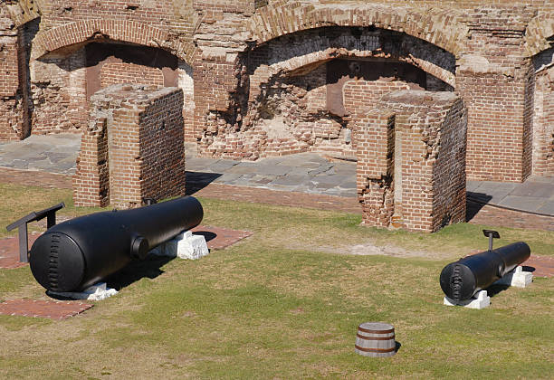 istock Cannons on display at Fort Sumter National Monument 118746742