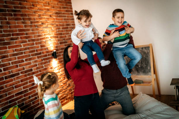 istock Funny fay with our parents 1187479178