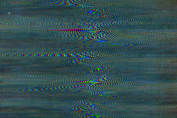 digital glitch överföring signalfel buller - animal double exposure bildbanksfoton och bilder