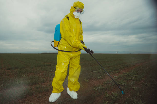 istock Worker spraying toxic pesticides 1187482751
