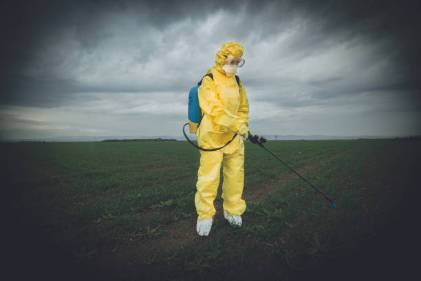 istock Worker spraying toxic pesticides 1187482754
