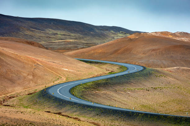 istock Volcanic Road In Hverir Iceland 1187483507