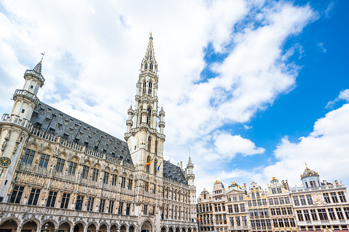 Grand Place and Town Hall, Brussels, Belgium