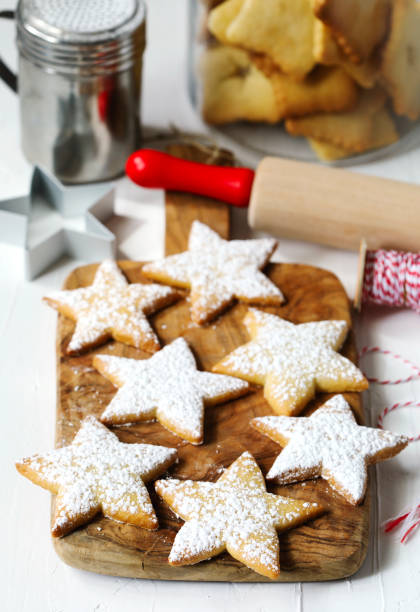 istock Christmas Star Cookies 1187510384