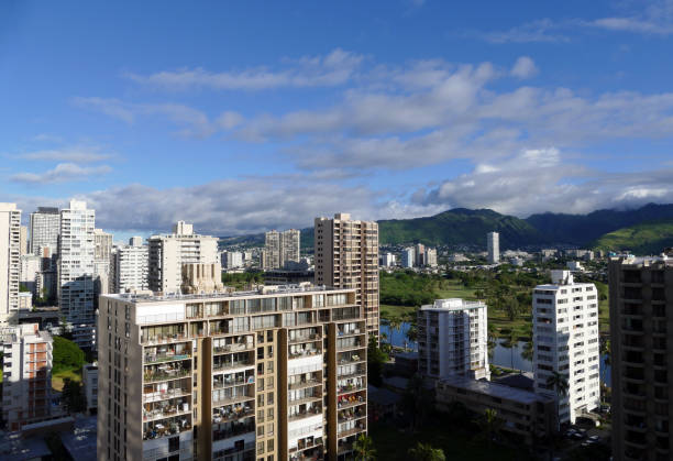 istock Waikiki Looking Inland 1187513527