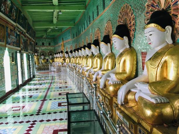 istock More Buddha image at U Min Thonze temple in Sagaing, Myanmar 1187515837