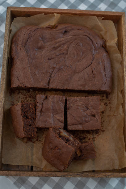 istock Homemade chocolate brownies 1187535690