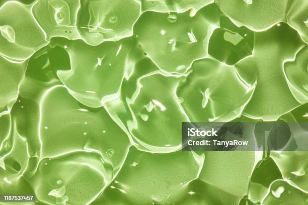 Cream Gel Serum Samples Stock Photo - Download Image Now - Textured Effect, Aloe Vera Gel, Aloe