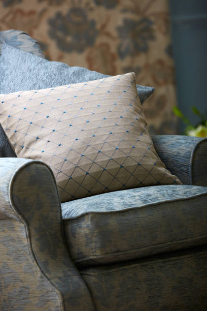 istock Pillow on armchair 1187549038