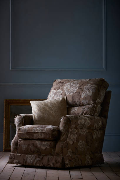 istock Cozy chair with pillow 1187550303
