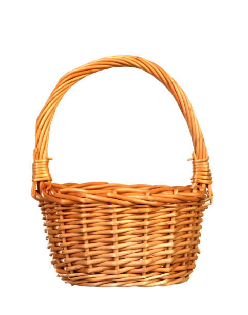 istock Handmade basket of wicker 1187550575