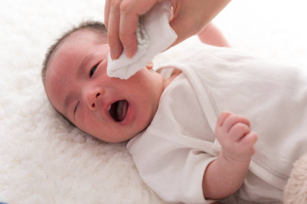 istock Baby skin care 1187554617
