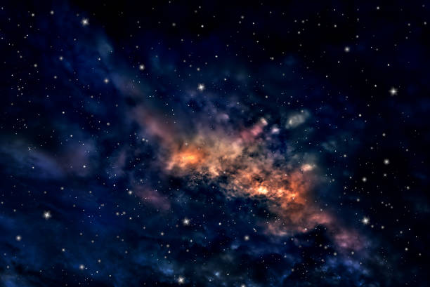 istock Abstract colorful star and nebular and galaxy background. 1187559225