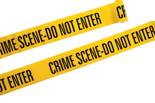 istock Crime Scene Investigation tape 1187564088