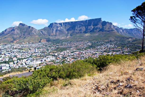 istock Panoramic Shot Of Townscape Against Mountain Range 1187569846