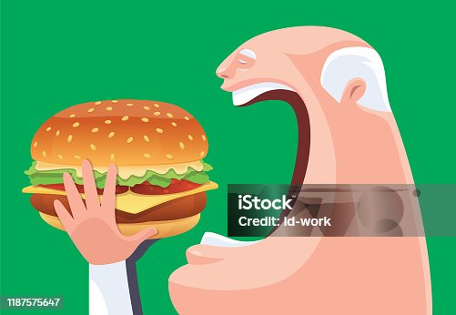 1,695 Eating Cheeseburger Illustrations & Clip Art - iStock | Man eating  cheeseburger, Woman eating cheeseburger, Students eating cheeseburger