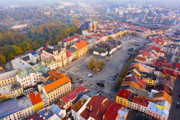 istock Main square of Jihlava, Czech Republic 1187575927