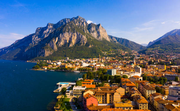 istock Lecco and Como lake in Italy 1187575950