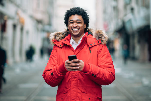 istock Photo of a man using smart phone 1187576122