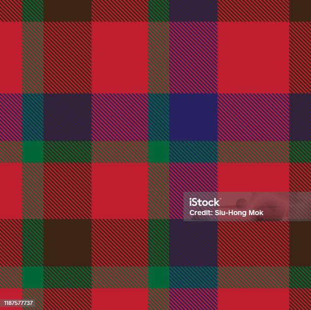 Rainbow Plaid Tartan Checkered Seamless Pattern Stock Illustration -  Download Image Now - Abstract, Asymmetry, Backgrounds - iStock