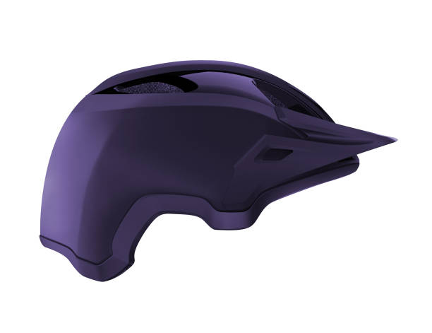 istock Bike Helmet isolated on white background 1187580562