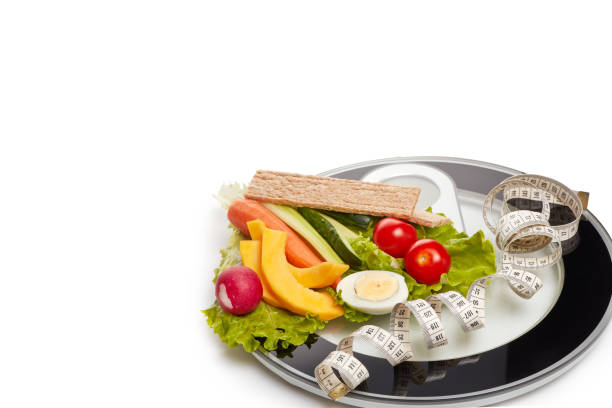 istock Healthy food concept. Slimming. 1187582635