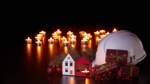 クリスマスと新年の建設 - 18800 ストックフォトと画像