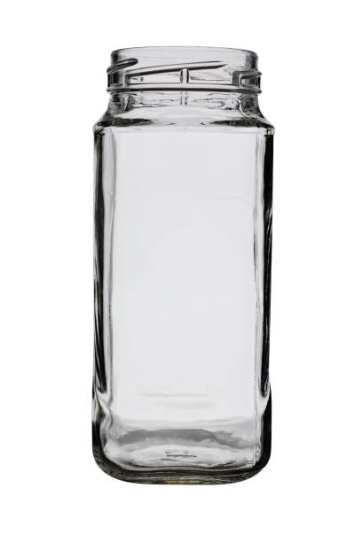 istock open glass food storage jar on white background 1187584911