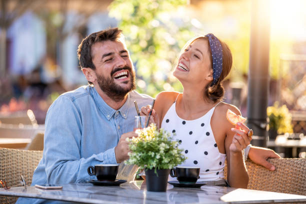 istock Lovely couple enjoying each other 1187584940