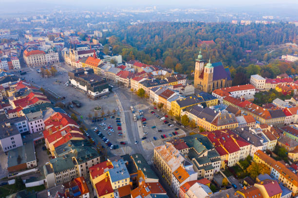istock Main square of Jihlava, Czech Republic 1187585246