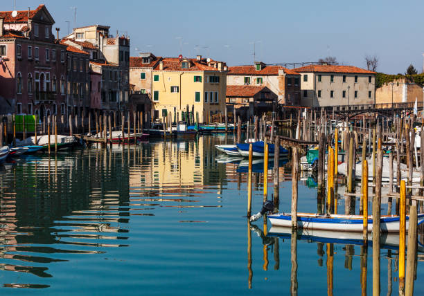 istock Small Port in Venice 1187586479