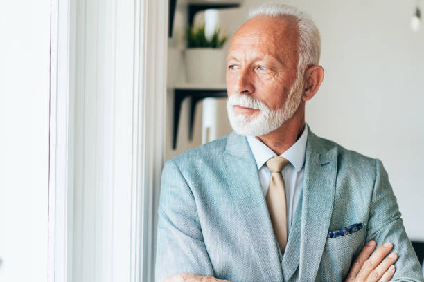 istock Senior businessman 1187586626