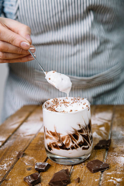 istock Chef Cooking Chocolate Dessert 1187589158