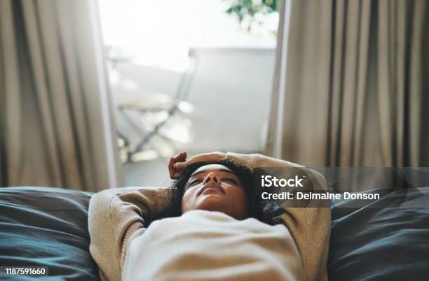 A Power Nap Is Just What I Need Stock Photo - Download Image Now - Women, One Woman Only, Tired