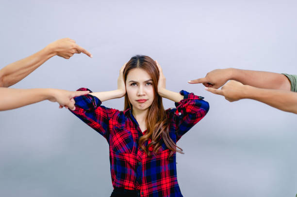 istock Women are having problems with their lives. The concept of experiencing problems in life 1187596243