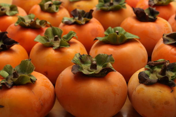 istock persimmon fruit in Okayama,Japan 1187607416