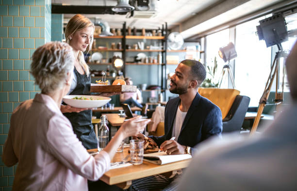 istock Business people on a lunch break 1187611765