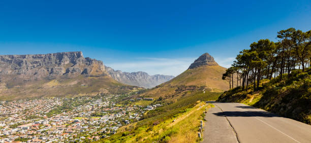 istock Table Mountain from Signal Hill in Cape Town 1187615244