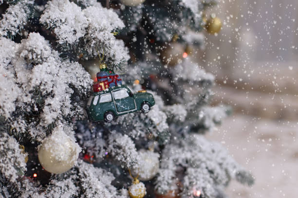 istock Christmas tree with holiday toys 1187617824