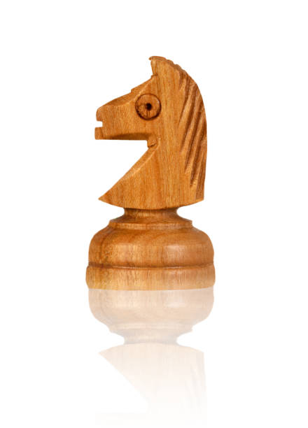istock Wooden brown chess piece 1187619402