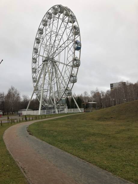istock ferris wheel attraction in the park 1187622033
