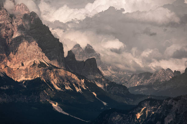 istock Mountain alpine landscape. Dolomites, Italy 1187623581